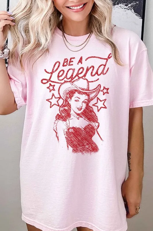 Be A Legend Western Country Graphic Tee
