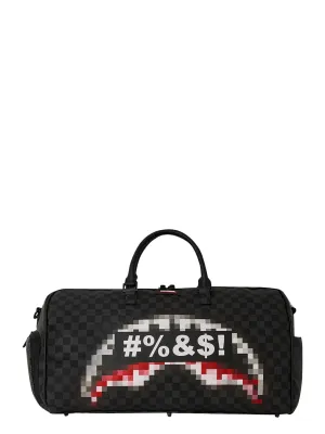 Borsone Sprayground Censored Duffle Nero