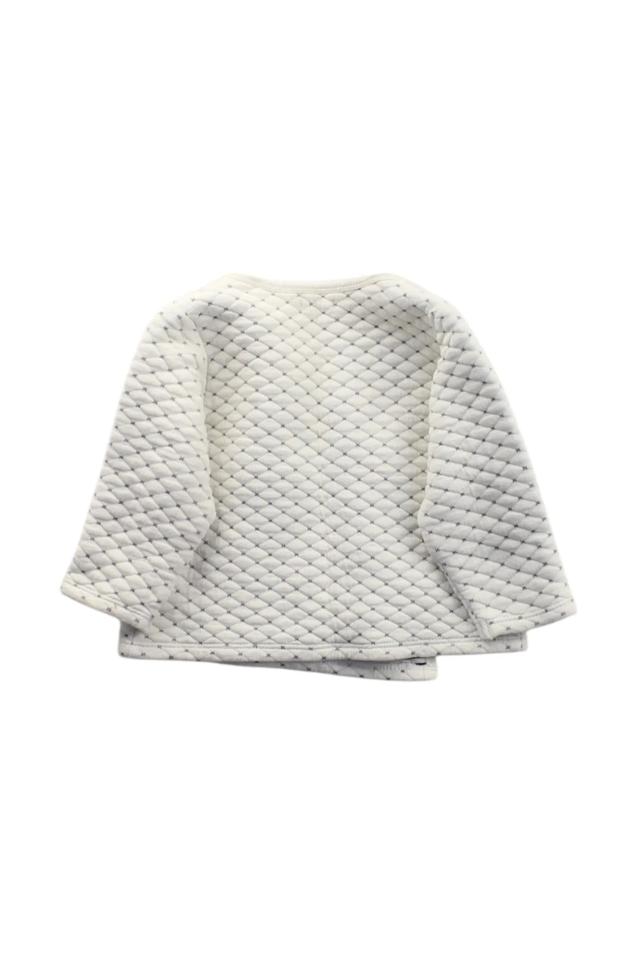Bout'Chou Quilted Wrap Top 12-18M
