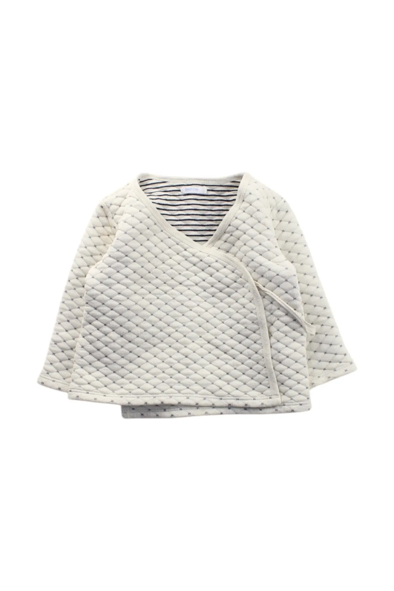 Bout'Chou Quilted Wrap Top 12-18M