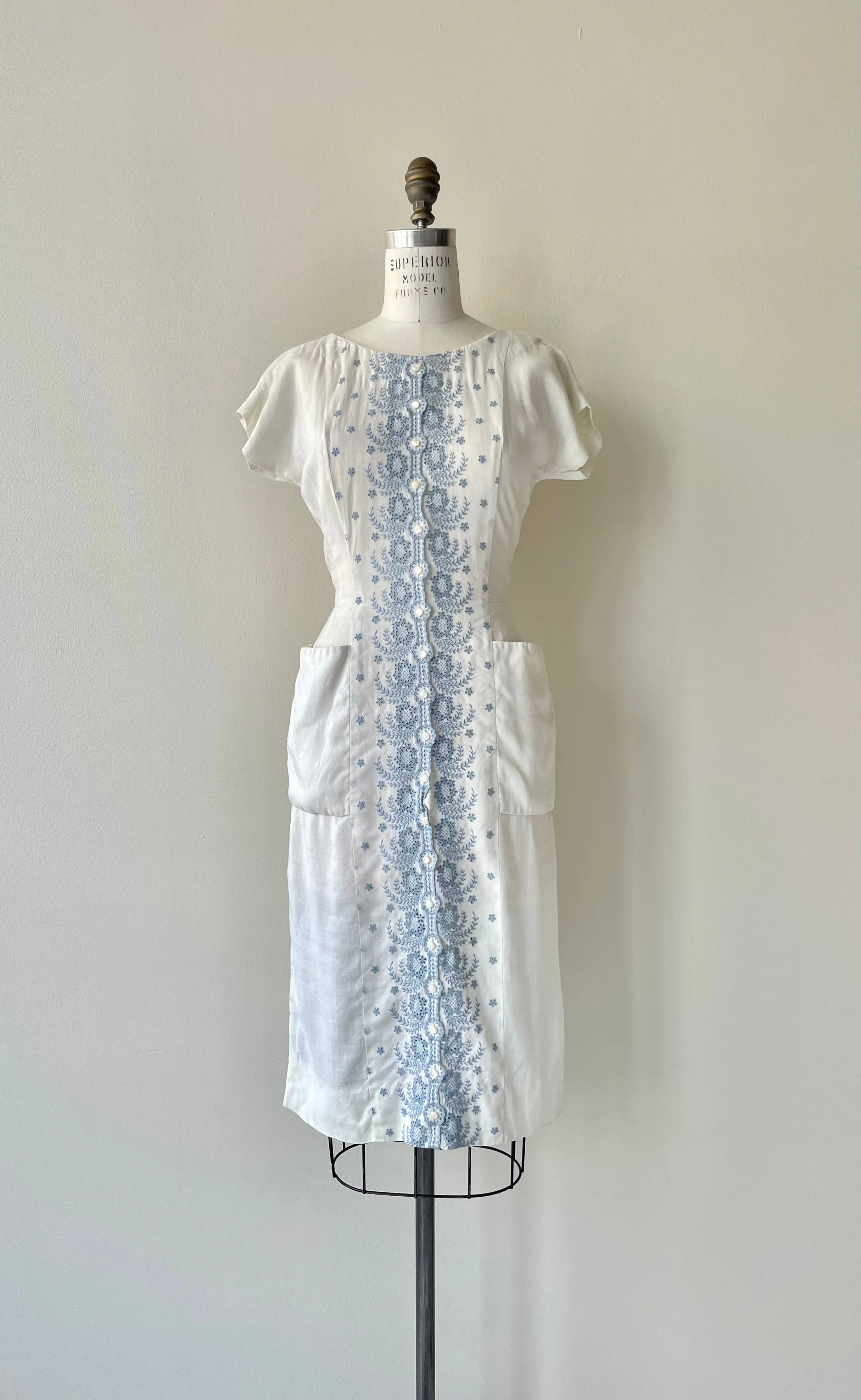 Broderie Dress | 1950s