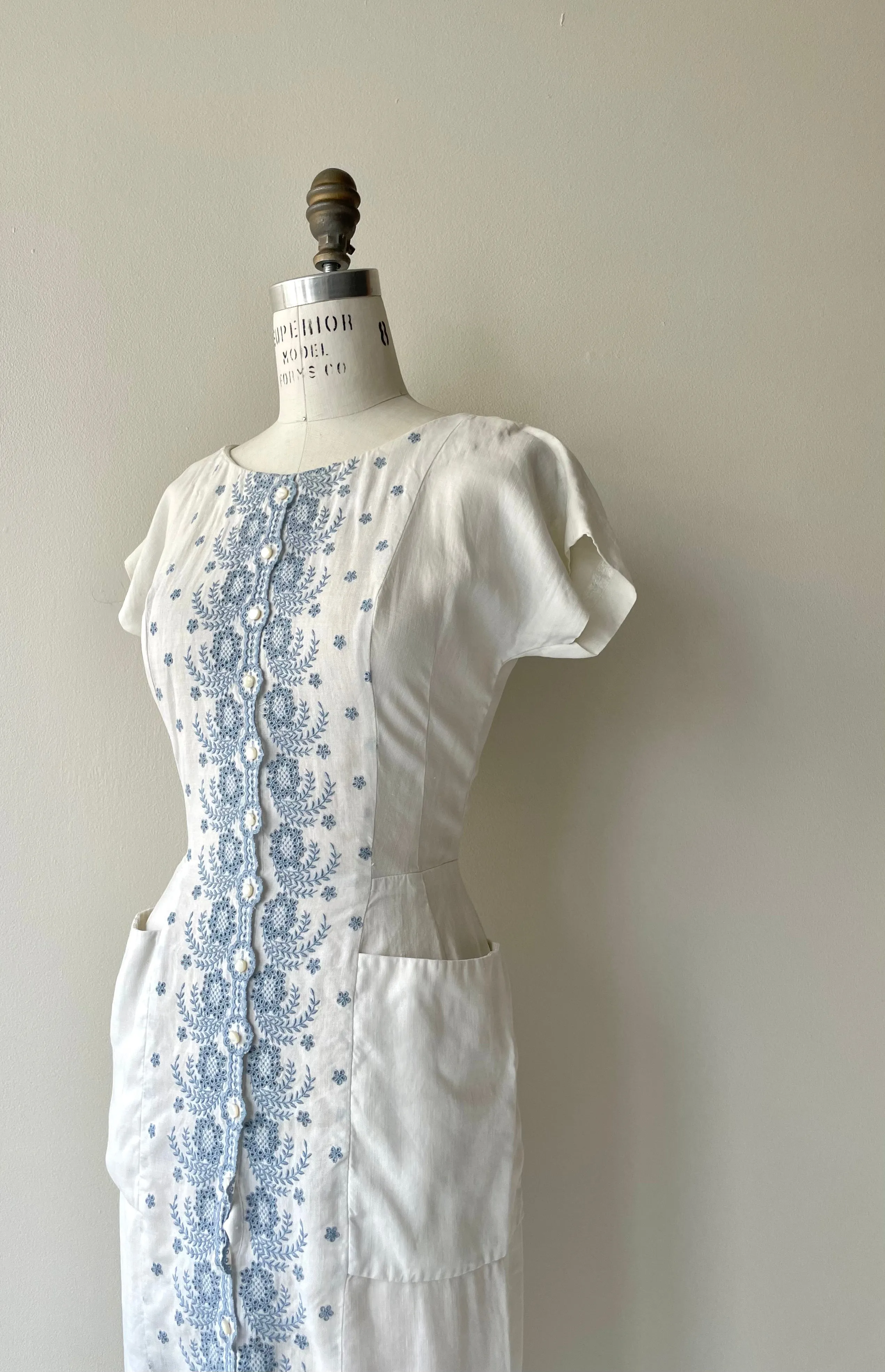 Broderie Dress | 1950s