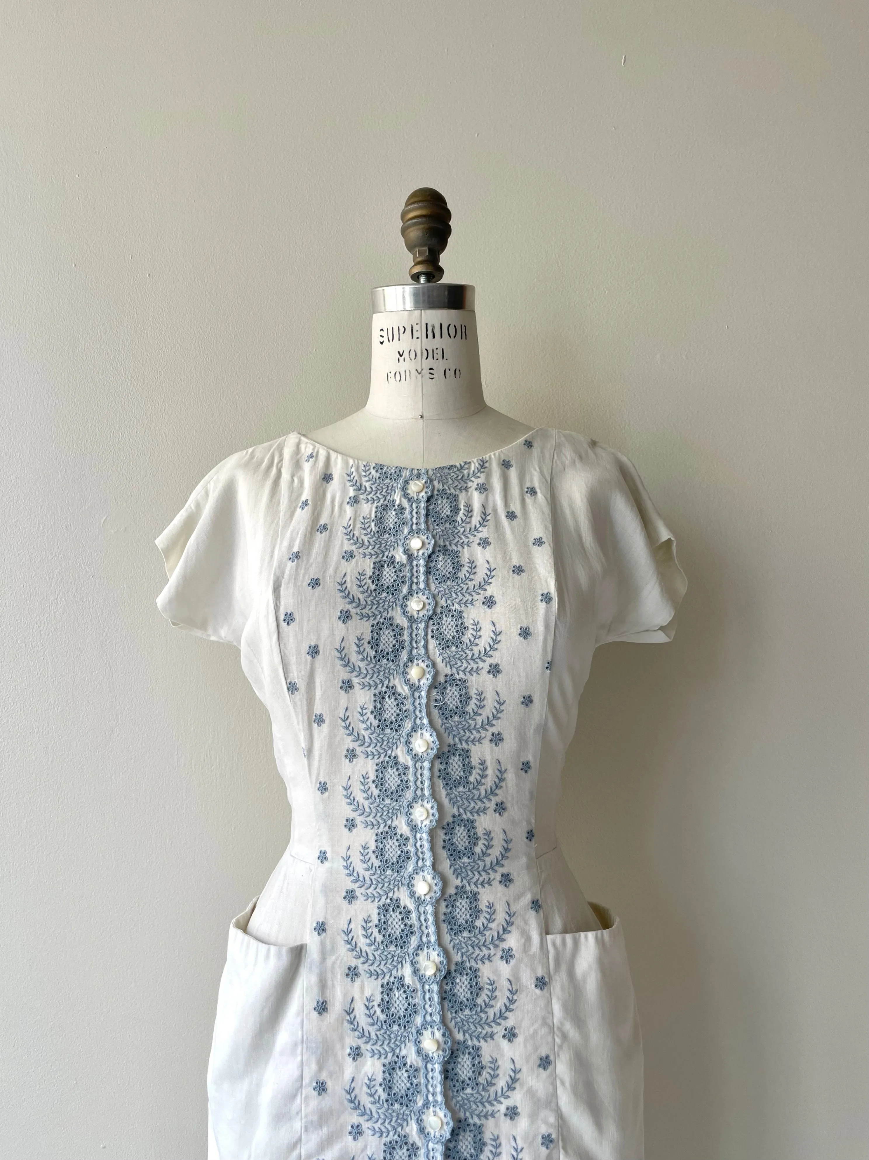 Broderie Dress | 1950s