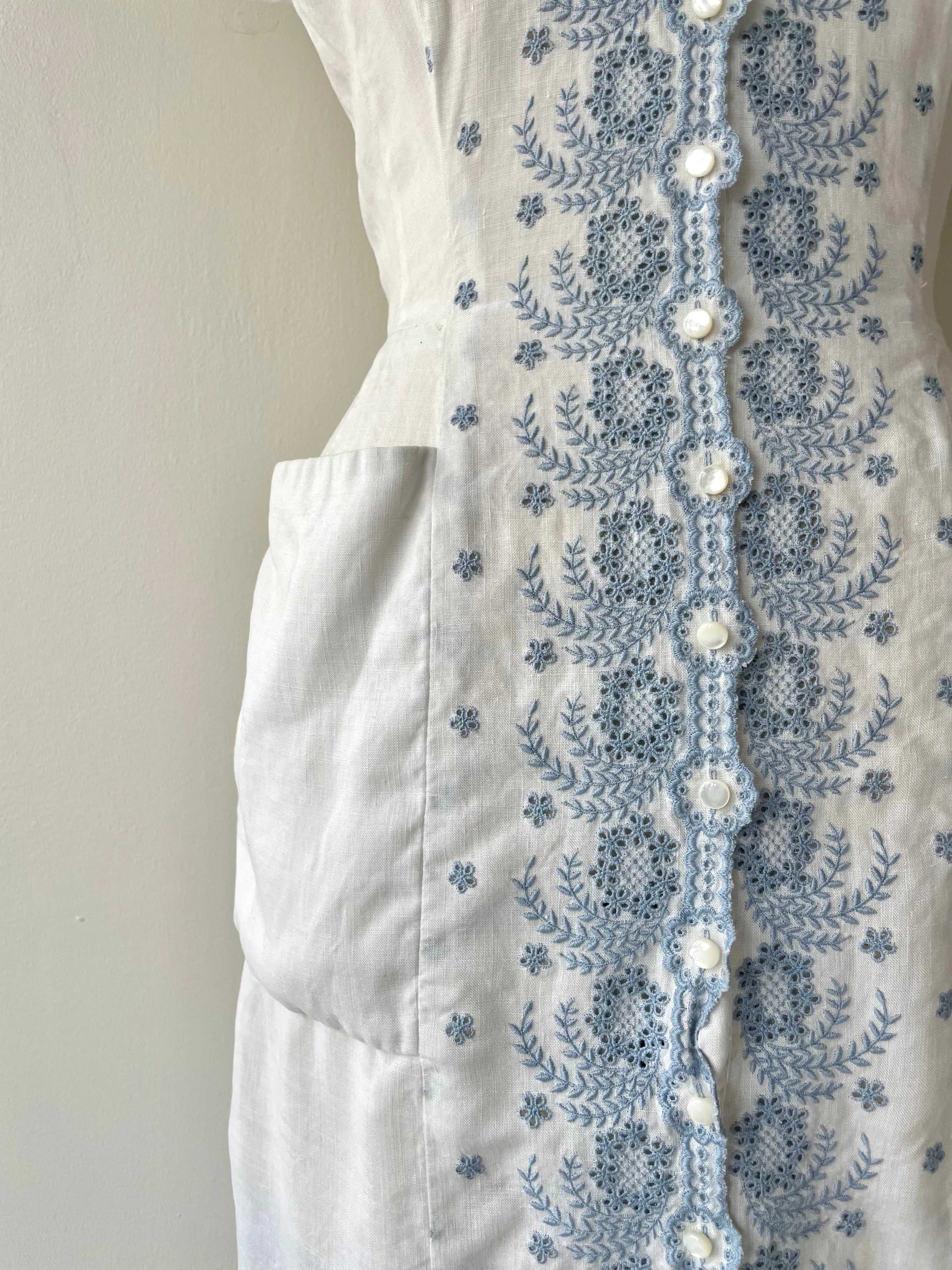 Broderie Dress | 1950s