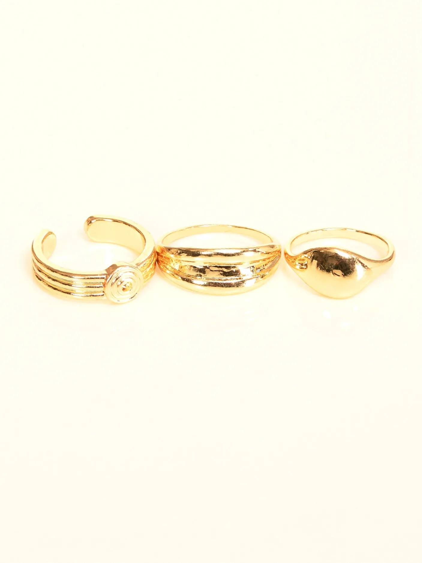 Contemporary Rings Set
