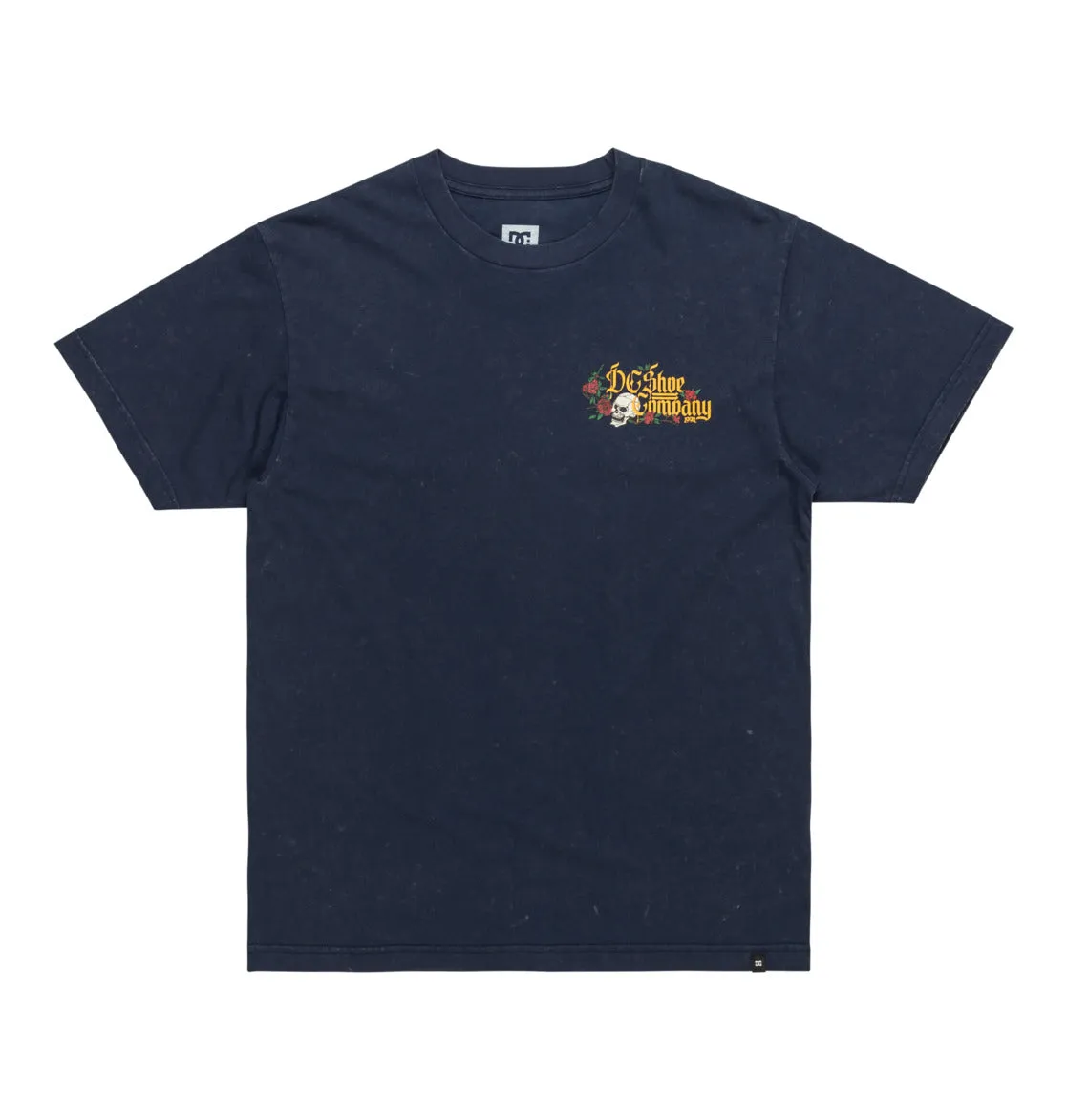 DC Men's Standoff T-Shirt Dress Blues Rain Wash ADYZT05460_BTKW
