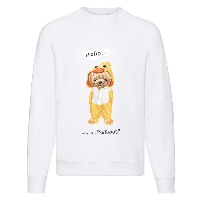 Eco-Friendly Duck Bear Pullover