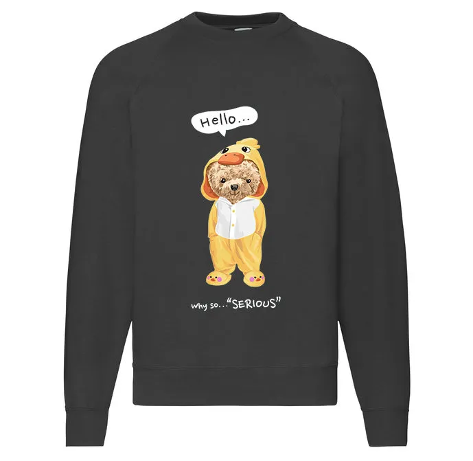 Eco-Friendly Duck Bear Pullover