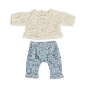 Eco Knitted Sweater & Trousers - 21 cm