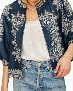 EDEN JACKET IN INDIGO