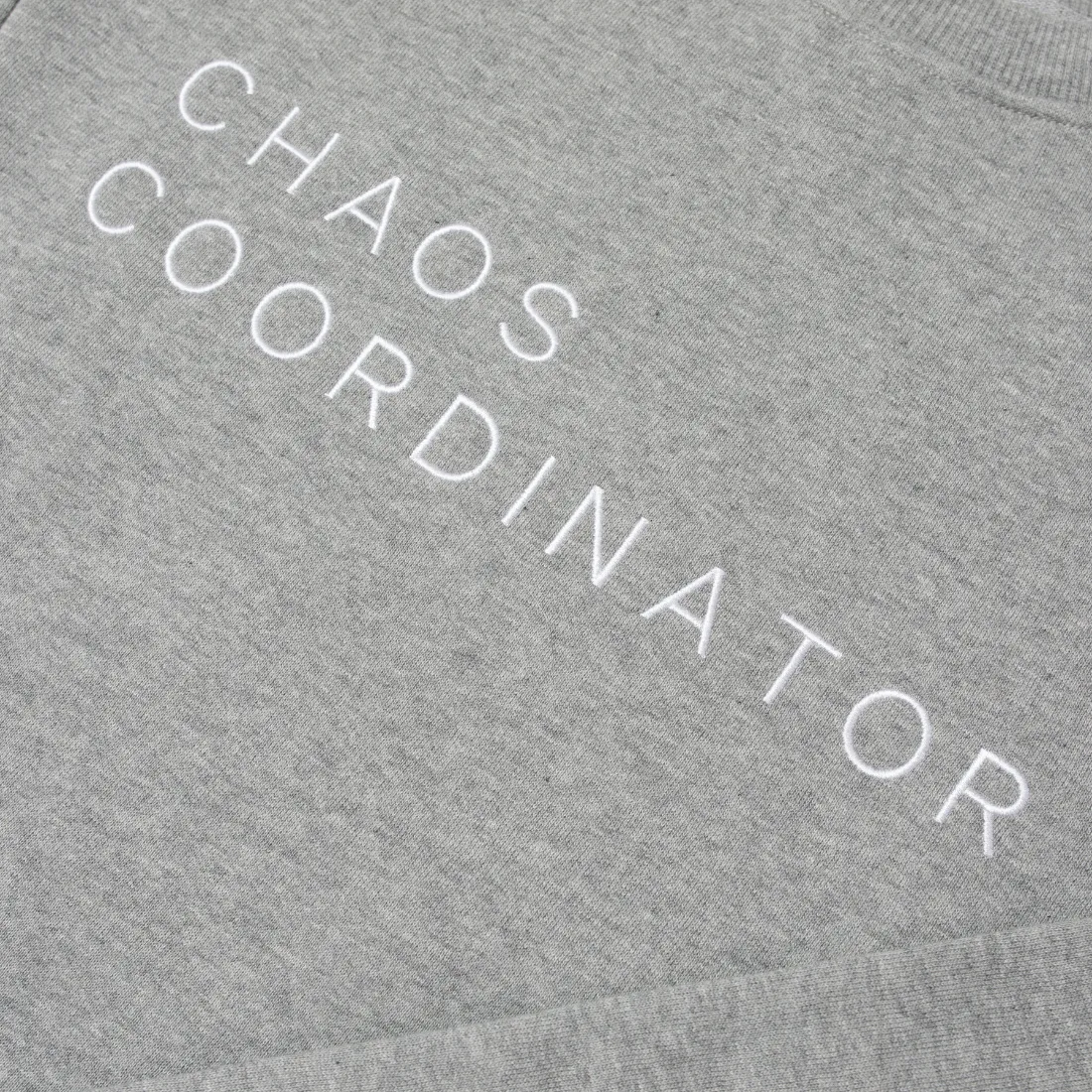 Grey CHAOS COORDINATOR Breastfeeding Sweatshirt