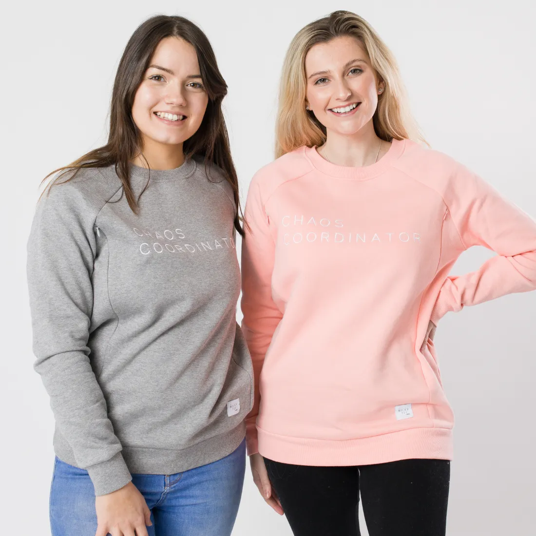 Grey CHAOS COORDINATOR Breastfeeding Sweatshirt