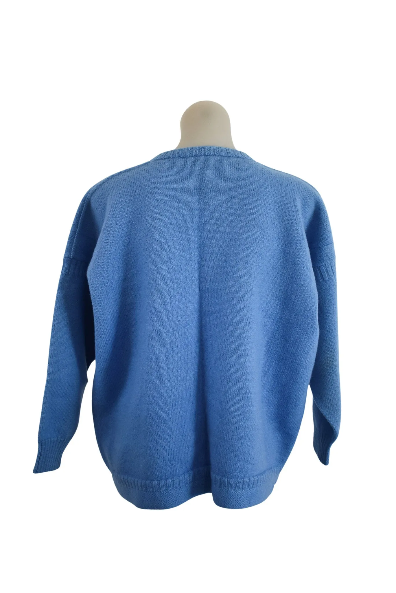 Handknit cardigan, L