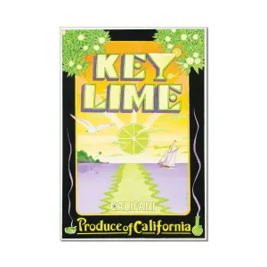 Key Lime 13 x 19 Lithograph Poster
