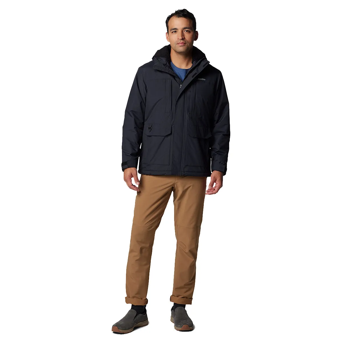 Landroamer™ Sherpa Lined Jacket - Black