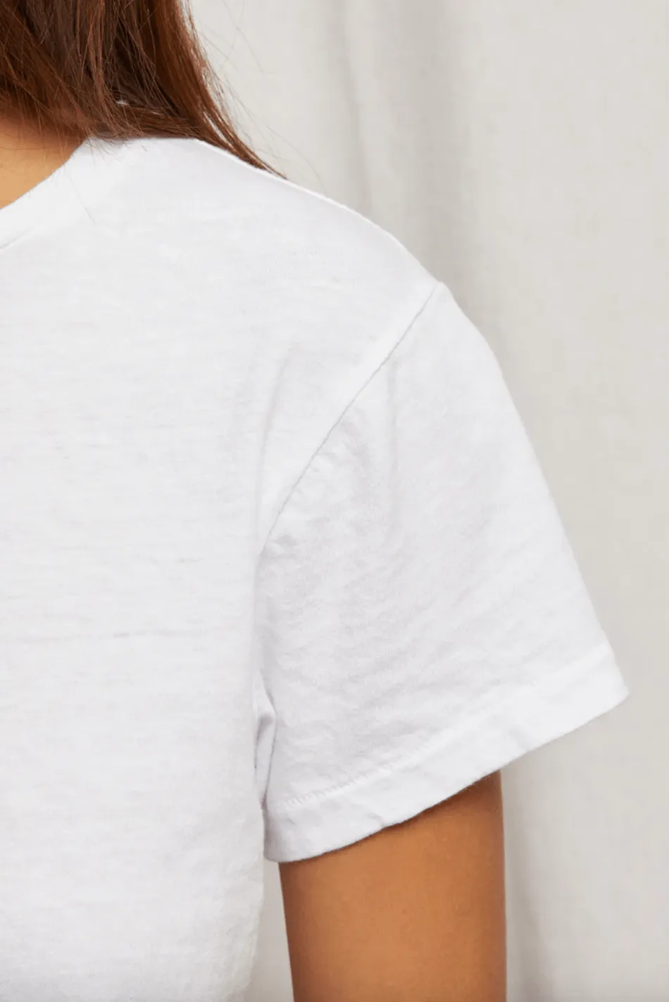 lisa Recycled Cotton S/S Tee - White
