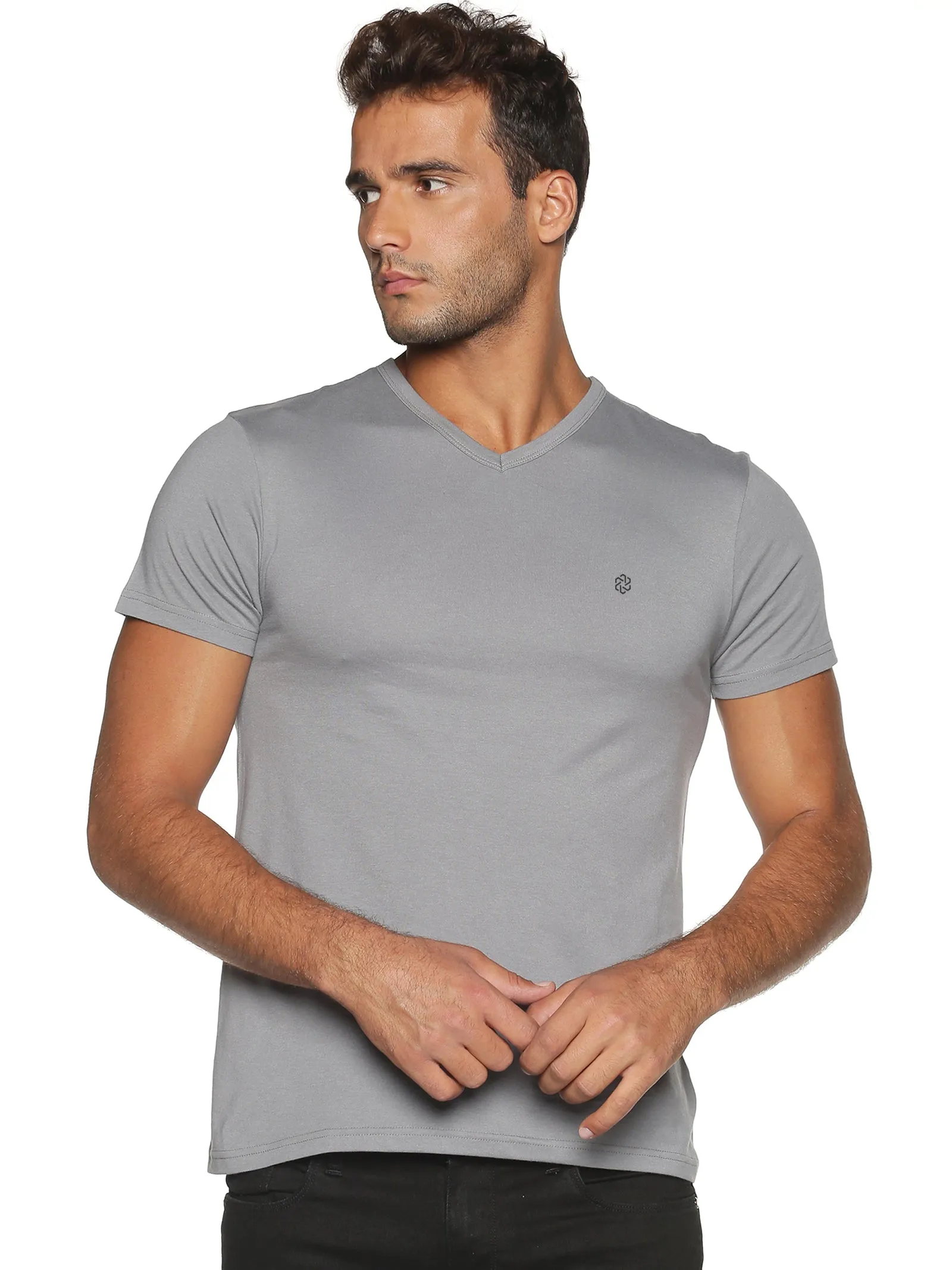 Men's Recycled Cotton V-Neck TShirt