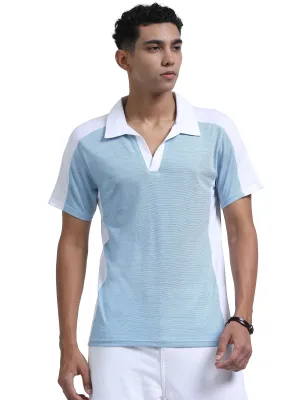 Men's rPET & Recycled Cotton Contrast Polo