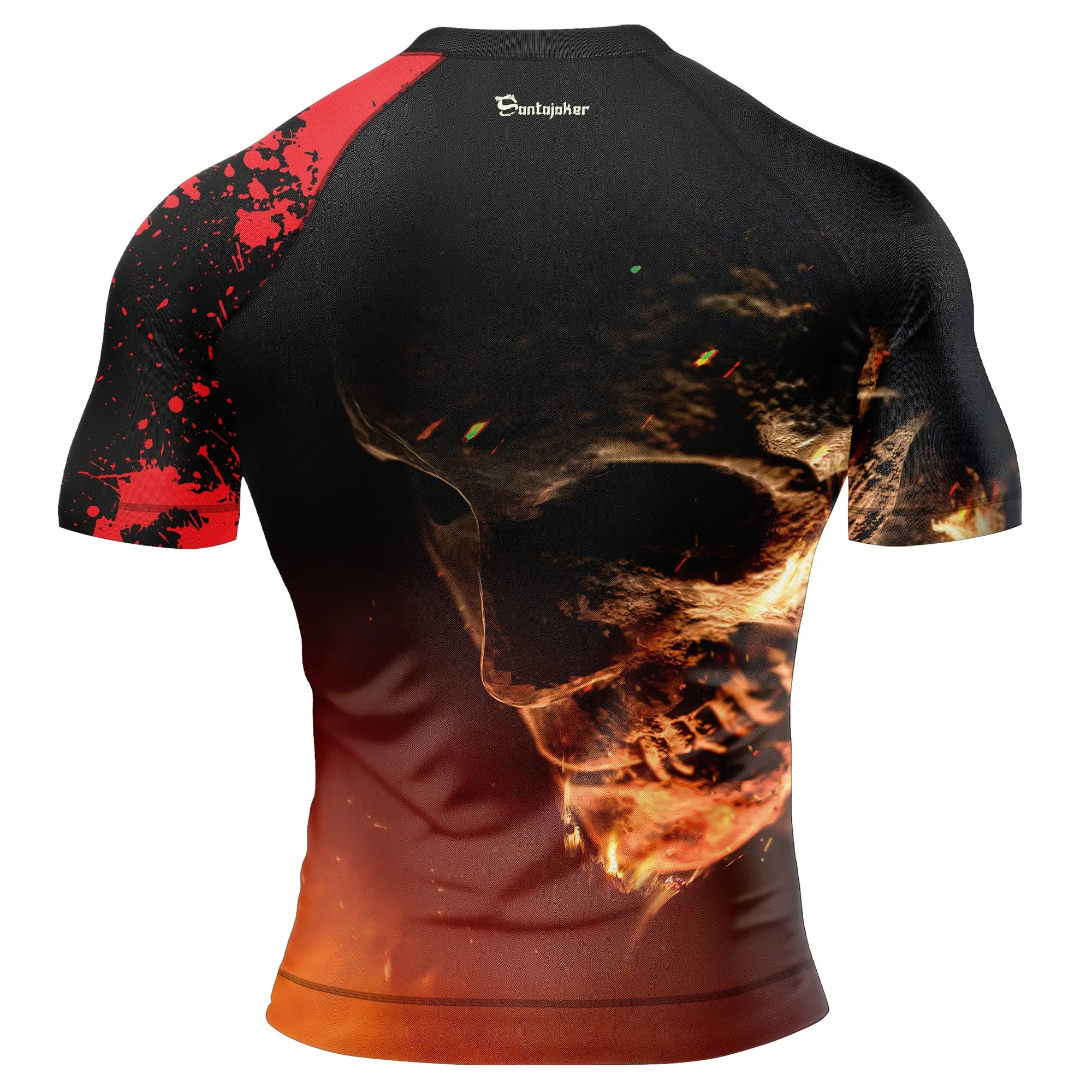 Michael Myers Evil Goes To Hell Men's Short Sleeve Rash Guard
