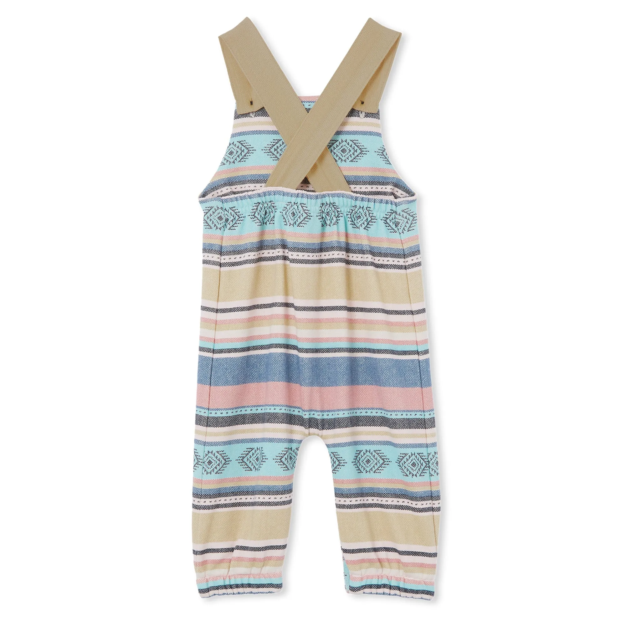 Milky Overall - Earth Stripe