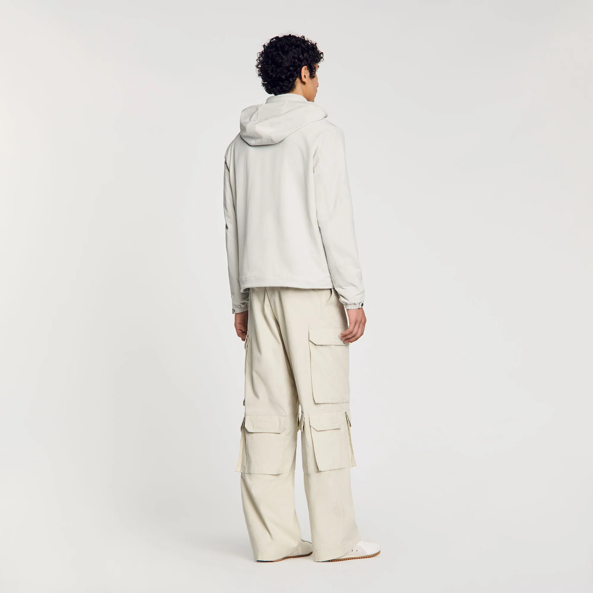 Orion Zip-Up Hooded Jacket Aluminum