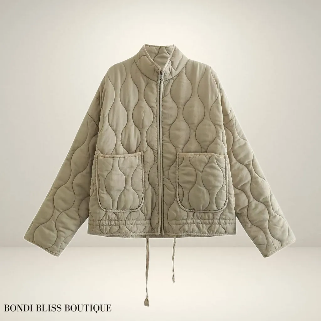 Rebecca | Ultra-Flattering Quilted Jacket