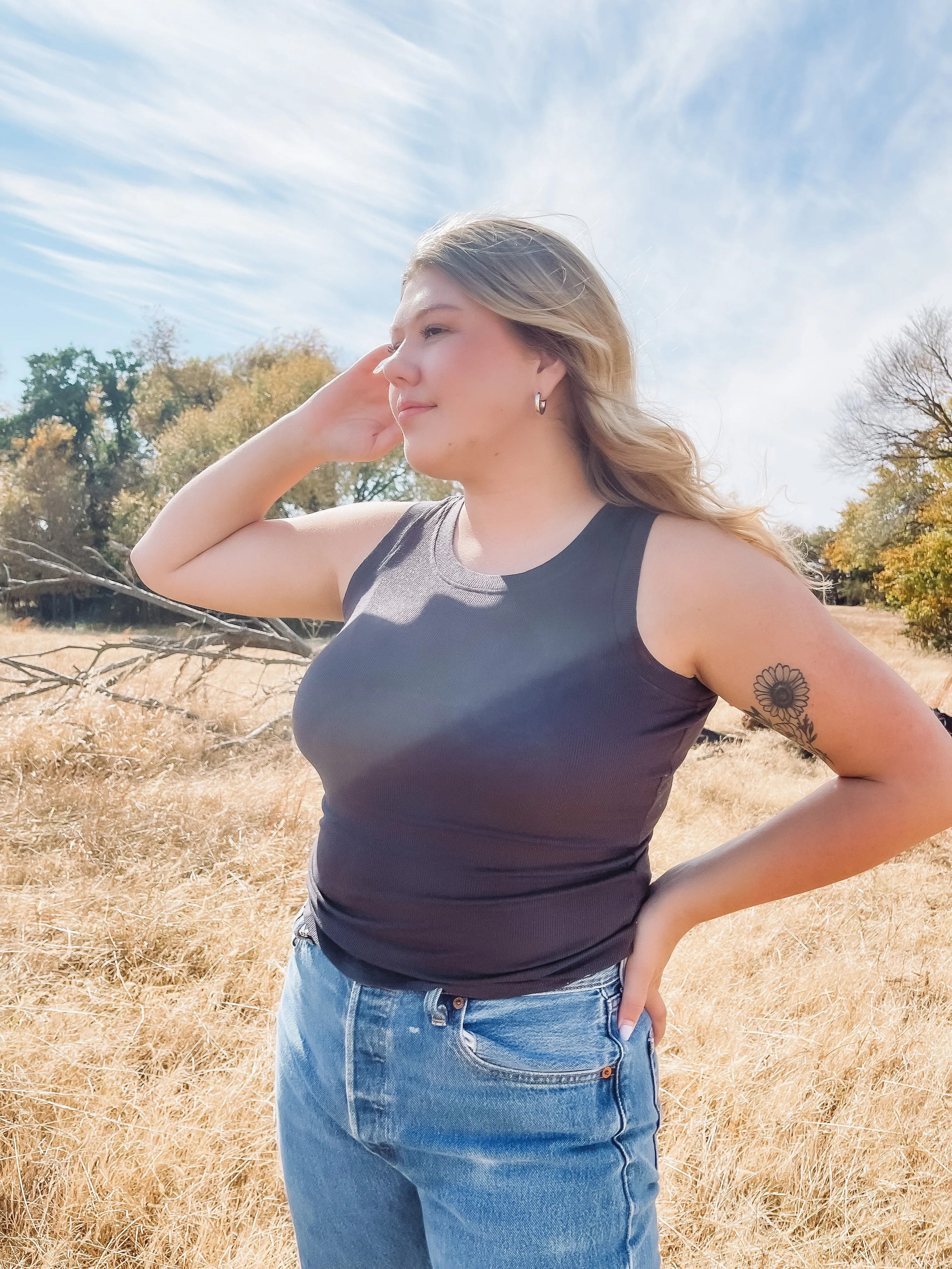 Riley Ribbed Tank