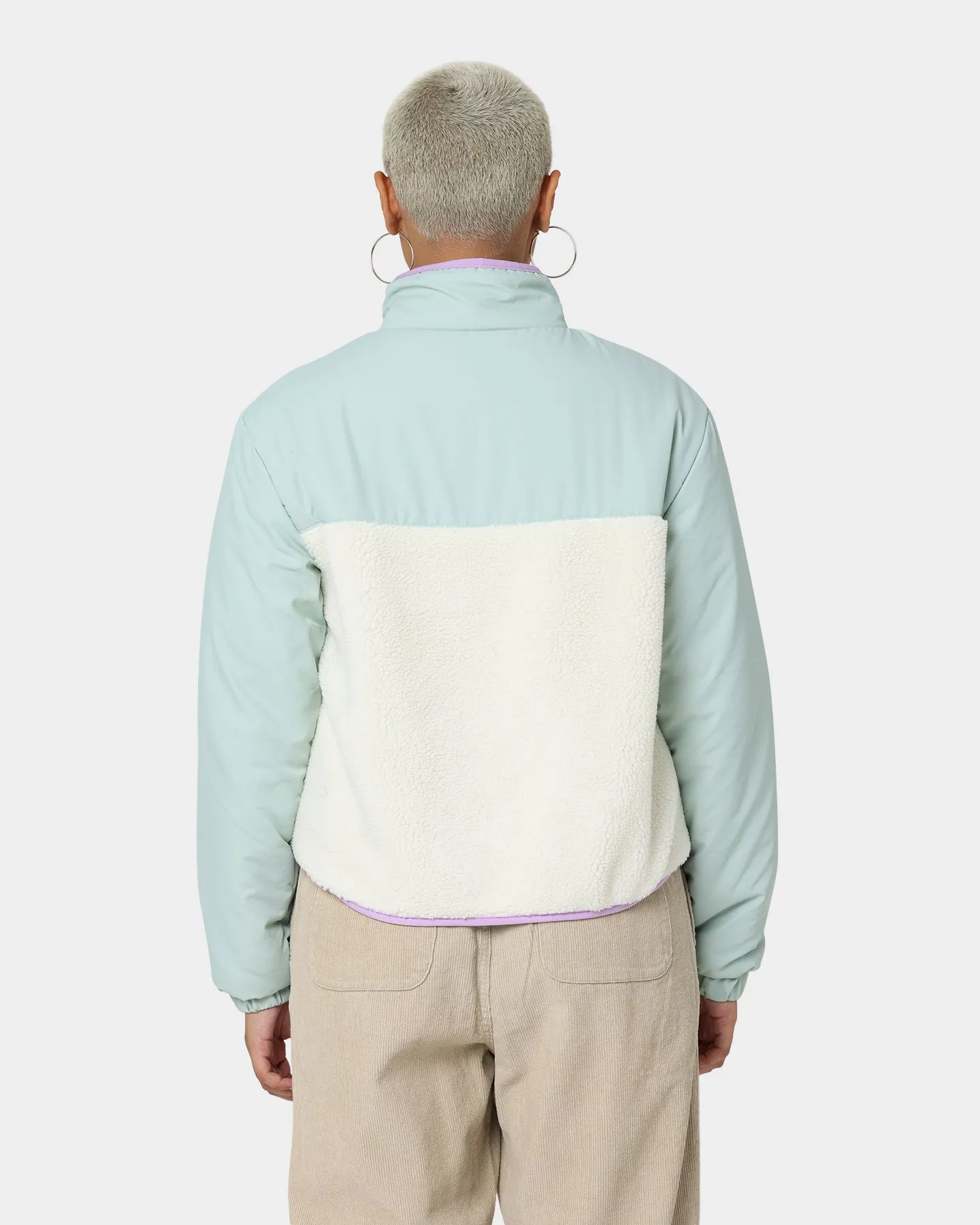 Stussy Women's Fairway Sherpa Jacket Sage