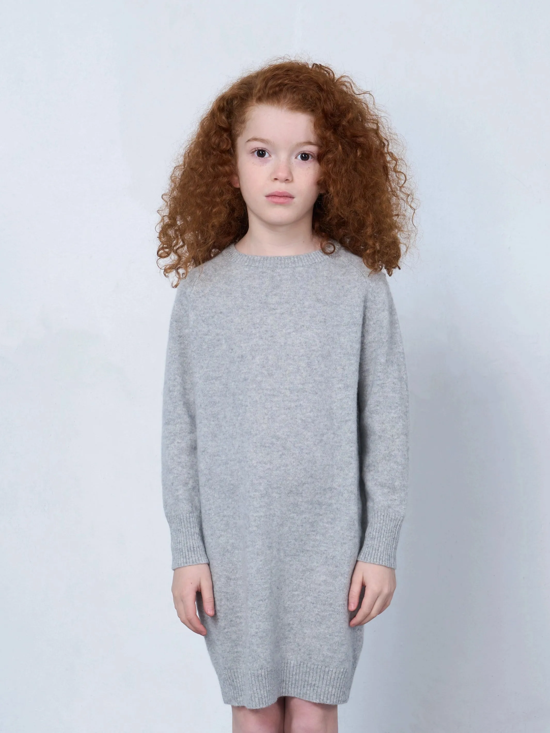 SWEATER DRESS GREY