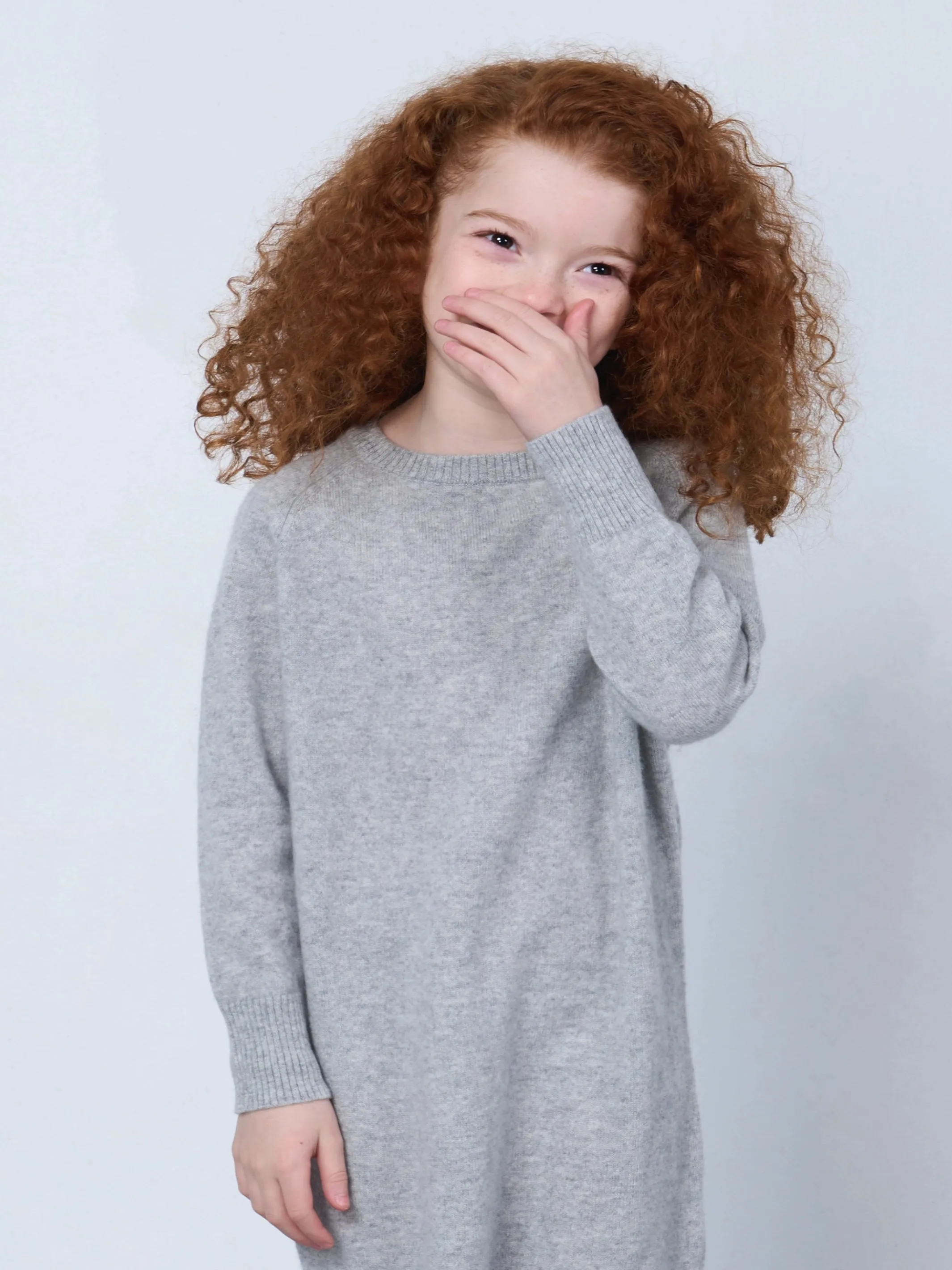 SWEATER DRESS GREY