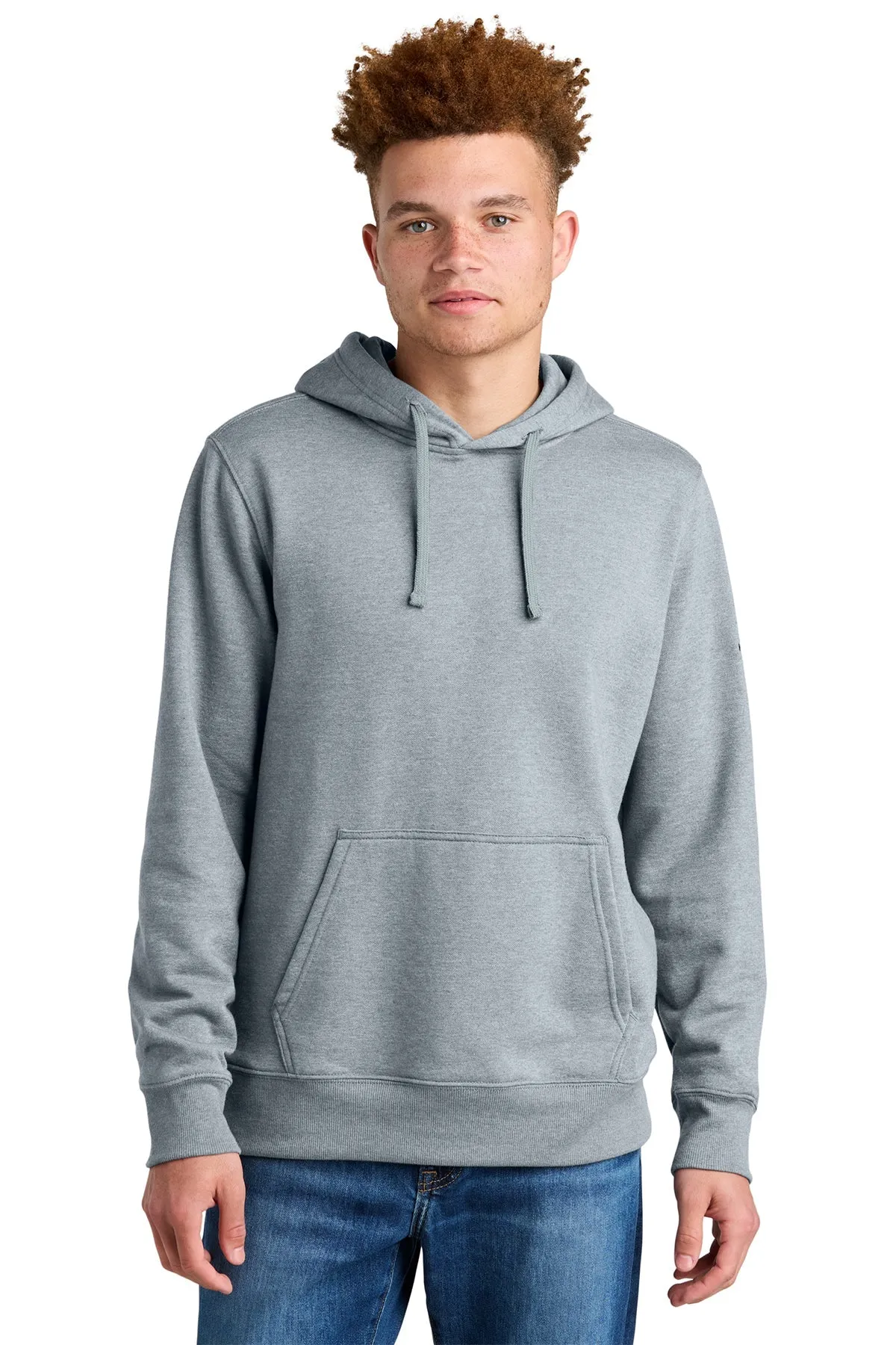 The North Face Sleeve Logo Pullover Custom Hoodies, Light Grey Heather