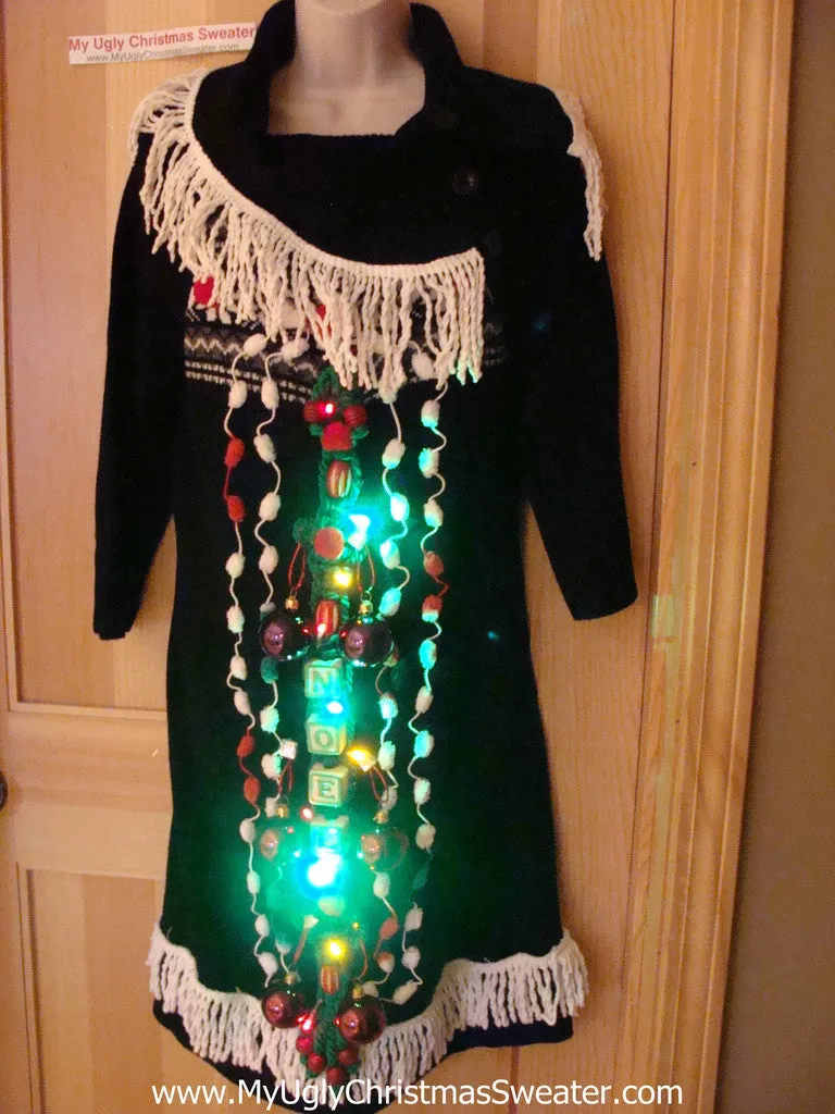 Ugly Christmas Sweater Party Tacky Dress (d57)