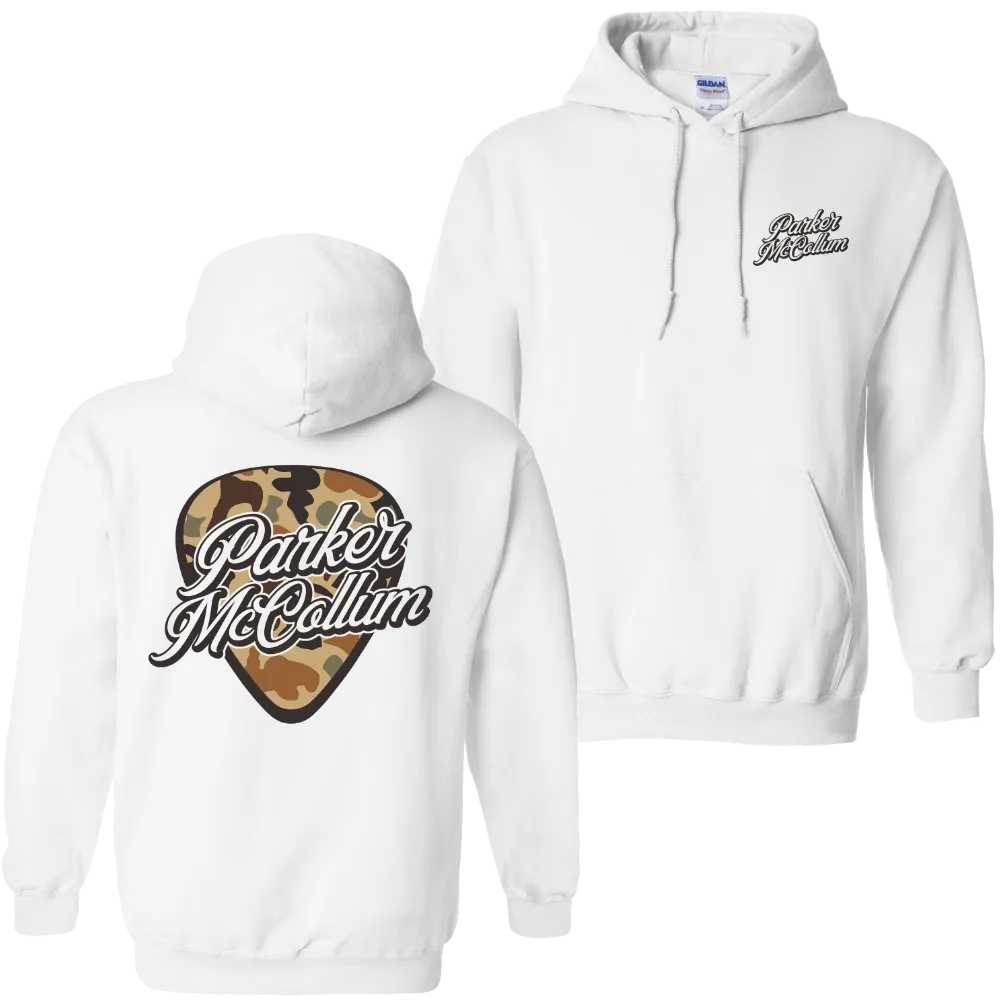 White Camo Pullover Hoodie